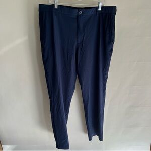 IZOD Golf Pants Sz 40 X 30 Navy Blue EUC Men’s Athletic Trousers